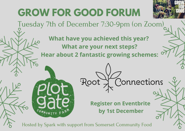 Grow for good forum flier