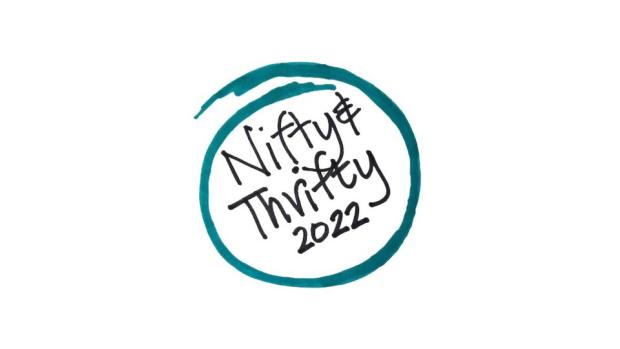 Nifty and thrifty 2022 logo