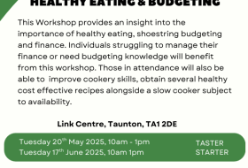 budgeting course flyer